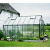 Serre De Jardin 8,3m² Magnum 108 En Aluminium Vert Et Polycarbonate 6mm - Halls -Jardin Serre Boutique serre de jardin 83m magnum 108 en aluminium vert et polycarbonate 6mm halls