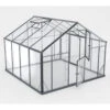 Serre De Jardin 8,41m² En Aluminium Noir Et Verre Trempé Sanus UP! XL9 - Gampre 2 Serre De Jardin 8,41m² En Aluminium Noir Et Verre Trempé Sanus UP! XL9 - Gampre -Jardin Serre Boutique serre de jardin 841m en aluminium noir et verre trempe sanus up xl9 gampre