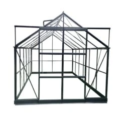 Serre De Jardin 8,98m² En Aluminium Anthracite Et Verre Trempé 4mm - Green Protect 20 Serre De Jardin 8,98m² En Aluminium Anthracite Et Verre Trempé 4mm - Green Protect -Jardin Serre Boutique serre de jardin 888m en aluminium anthracite et verre trempe 4mm green protect 5