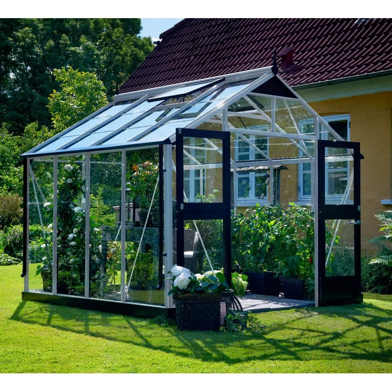 Serre De Jardin 8,8m² Aluminium Et Verre Trempé Premium - Juliana 3 Serre De Jardin 8,8m² Aluminium Et Verre Trempé Premium - Juliana