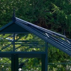 Serre De Jardin 8,8m² Anthracite Et Verre Trempé Premium - Juliana -Jardin Serre Boutique serre de jardin 88m anthracite et verre trempe premium juliana 7