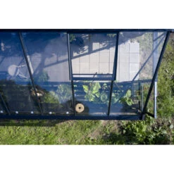 Serre De Jardin 9,71m² En Verre Trempé BLOCKLEY Noire - Halls Costwold -Jardin Serre Boutique serre de jardin 971m en verre trempe blockley noire eden greenhouses 2