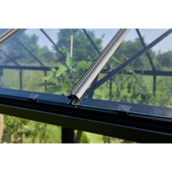 Serre De Jardin 9,71m² En Verre Trempé BLOCKLEY Noire - Halls Costwold -Jardin Serre Boutique serre de jardin 971m en verre trempe blockley noire eden greenhouses 5