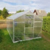 Serre De Jardin 9,8m² En Aluminium Et Polycarbonate 6mm Sanus L10 – Gampre -Jardin Serre Boutique serre de jardin 98m en aluminium et polycarbonate 6mm sanus l10 gampre