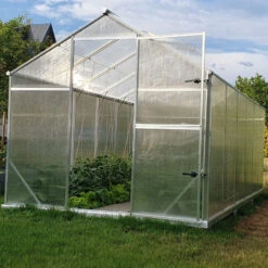 Serre De Jardin 9,8m² En Aluminium Et Polycarbonate 6mm Sanus L10 – Gampre -Jardin Serre Boutique serre de jardin 98m en aluminium et polycarbonate 6mm sanus l10 gampre 13