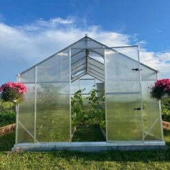 Serre De Jardin 9,8m² En Aluminium Et Polycarbonate 6mm Sanus UP! L10 – Gampre -Jardin Serre Boutique serre de jardin 98m en aluminium et polycarbonate 6mm sanus up l10 gampre 12