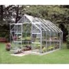 Serre De Jardin 9,9m² Magnum 128 En Aluminium Et Verre Horticole 3mm - Halls