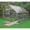 Serre De Jardin 9,9m² Universal 128 En Aluminium Et Verre Horticole 3mm - Halls