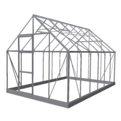 Serre De Jardin 9,9m² Universal128 En Aluminium Et Verre Trempé 3mm - Halls -Jardin Serre Boutique serre de jardin 99m universal128 en aluminium et verre trempe 3mm halls 4