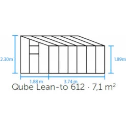 Serre De Jardin Adossée 7,1m² Qube Lean-to 612 Noire En Verre Trempé - Halls 27 Serre De Jardin Adossée 7,1m² Qube Lean-to 612 Noire En Verre Trempé - Halls -Jardin Serre Boutique serre de jardin adossee 71m qube lean to 612 noire en verre trempe halls 12