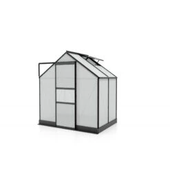 Serre De Jardin Apollo 2500 En Aluminium Noir Et Panneaux De Polycarbonate De 6 Mm - Vitavia -Jardin Serre Boutique serre de jardin apollo 2500 en aluminium noir et panneaux de polycarbonate de 6 mm vitavia 4