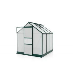 Serre De Jardin Apollo 3800 En Aluminium émeraude Et Panneaux De Polycarbonate 4mm - Vitavia -Jardin Serre Boutique serre de jardin apollo 3800 en aluminium emeraude et panneaux de polycarbonate 4mm vitavia 4