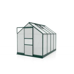 Serre De Jardin Apollo 5000 En Aluminium émeraude Et Panneaux De Polycarbonate De 6 Mm - Vitavia -Jardin Serre Boutique serre de jardin apollo 5000 en aluminium emeraude et panneaux de polycarbonate de 6 mm vitavia 4