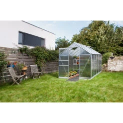 Serre De Jardin Apollo 6200 En Aluminium Et Panneaux De Polycarbonate De 4mm - Vitavia -Jardin Serre Boutique serre de jardin apollo 6200 en aluminium et panneaux de polycarbonate de 4mm vitavia 4