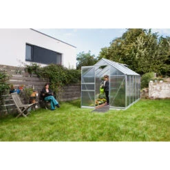 Serre De Jardin Apollo 6200 En Aluminium Et Panneaux De Polycarbonate De 6 Mm - Vitavia -Jardin Serre Boutique serre de jardin apollo 6200 en aluminium et panneaux de polycarbonate de 6 mm vitavia 5