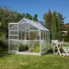 Serre De Jardin Comet 5m² En Aluminium Anodisé Et Polycarbonate 4mm - Vitavia -Jardin Serre Boutique serre de jardin comet 5m en aluminium anodise et polycarbonate 4mm vitavia