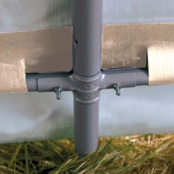 Serre De Jardin Démontable 18,3m² En Polyéthylène Et Acier - Shelter Logic -Jardin Serre Boutique serre de jardin demontable 183m en polyethylene et acier shelter logic 2