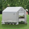 Serre De Jardin Démontable 3,24m² En Polyéthylène Et Acier - Shelter Logic -Jardin Serre Boutique serre de jardin demontable 324m en polyethylene et acier shelter logic