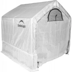 Serre De Jardin Démontable 3,24m² En Polyéthylène Et Acier - Shelter Logic -Jardin Serre Boutique serre de jardin demontable 324m en polyethylene et acier shelter logic 12