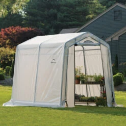 Serre De Jardin Démontable 4,32m² En Polyéthylène Et Acier - Shelter Logic