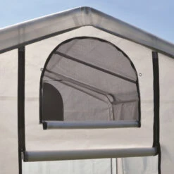 Serre De Jardin Démontable 5,76m² En Polyéthylène Et Acier - Shelter Logic -Jardin Serre Boutique serre de jardin demontable 576m en polyethylene et acier shelter logic 4