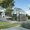 Serre De Jardin Diana 5m² En Aluminium émeraude Et Panneaux De Polycarbonate 4mm - Vitavia -Jardin Serre Boutique serre de jardin diana 5m en aluminium emeraude et panneaux de polycarbonate 4mm vitavia