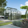 Serre De Jardin Diana 8,3m² En Aluminium émeraude Et Panneaux De Polycarbonate 4mm - Vitavia -Jardin Serre Boutique serre de jardin diana 83m en aluminium emeraude et panneaux de polycarbonate 4mm vitavia