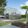 Serre De Jardin Diana 8,3m² En Aluminium Et Panneaux De Polycarbonate 4mm - Vitavia -Jardin Serre Boutique serre de jardin diana 83m en aluminium et panneaux de polycarbonate 4mm vitavia