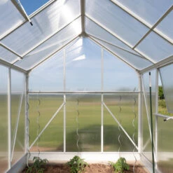 Serre De Jardin Dorado 6m² En Aluminium Blanc Et Polycarbonate 6mm – Westmann 14 Serre De Jardin Dorado 6m² En Aluminium Blanc Et Polycarbonate 6mm – Westmann -Jardin Serre Boutique serre de jardin dorado 6m en aluminium blanc et polycarbonate 6mm westmann 3