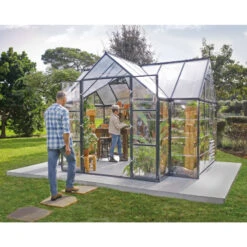 Serre De Jardin En Alu Et Polycarbonate 10,89m² Victory Orangery™ – Canopia -Jardin Serre Boutique serre de jardin en alu et polycarbonate 1089m victory orangery canopia 5