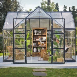 Serre De Jardin En Alu Et Polycarbonate 10,89m² Victory Orangery™ – Canopia -Jardin Serre Boutique serre de jardin en alu et polycarbonate 1089m victory orangery canopia 8