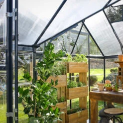 Serre De Jardin En Alu Et Polycarbonate 10,89m² Victory Orangery™ – Canopia -Jardin Serre Boutique serre de jardin en alu et polycarbonate 1089m victory orangery canopia 9