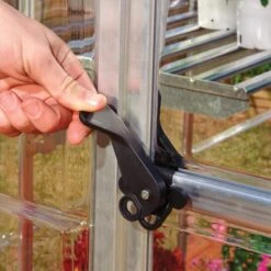 Serre De Jardin En Alu Et Polycarbonate 3,4m² Harmony™ Silver – Palram - Canopia -Jardin Serre Boutique serre de jardin en alu et polycarbonate 34m harmony silver palram 8