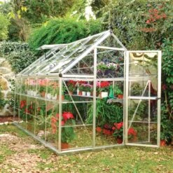Serre De Jardin En Alu Et Polycarbonate 5,7m² Harmony™ Silver – Palram - Canopia