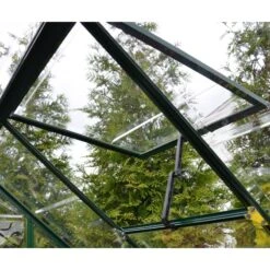 Serre De Jardin En Alu Et Polycarbonate 5,7m² Harmony™ Verte – Palram - Canopia -Jardin Serre Boutique serre de jardin en alu et polycarbonate 57m harmony verte palram 8