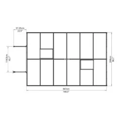 Serre De Jardin En Alu Et Polycarbonate 8,9m² Essence™ Silver – Canopia By Palram 32 Serre De Jardin En Alu Et Polycarbonate 8,9m² Essence™ Silver – Canopia By Palram -Jardin Serre Boutique serre de jardin en alu et polycarbonate 89m essence silver palram 13
