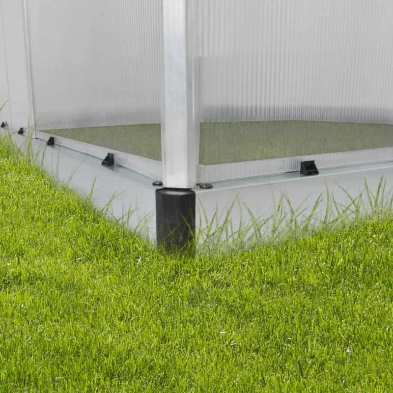 Serre De Jardin En Alu Et Polycarbonate 8,9m² Essence™ Silver – Canopia By Palram 19 Serre De Jardin En Alu Et Polycarbonate 8,9m² Essence™ Silver – Canopia By Palram – Image 17