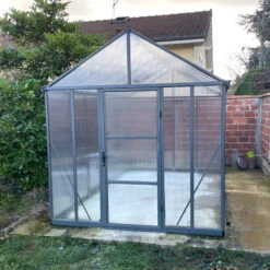 Serre De Jardin 8,9m² En Polycarbonate 10mm Glory Premium - Palram - Canopia -Jardin Serre Boutique serre de jardin en alu et polycarbonate 89m glory premium palram 17