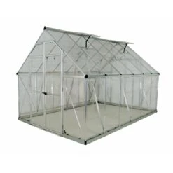 Serre De Jardin En Alu Et Polycarbonate 8,9m² Octave™ Silver – Canopia -Jardin Serre Boutique serre de jardin en alu et polycarbonate 89m octave silver canopia 8