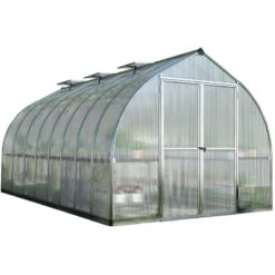Serre De Jardin En Aluminium Et Polycarbonate 11,76m² Bella™ – Palram - Canopia -Jardin Serre Boutique serre de jardin en aluminium et polycarbonate 1176m bella palram 3
