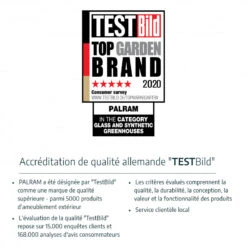 Serre De Jardin En Aluminium Et Polycarbonate 14,66m² Bella™ – Palram - Canopia -Jardin Serre Boutique serre de jardin en aluminium et polycarbonate 1466m bella palram 12