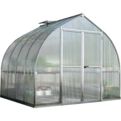 Serre De Jardin En Aluminium Et Polycarbonate 5,95m² Bella™ – Palram - Canopia -Jardin Serre Boutique serre de jardin en aluminium et polycarbonate 595m bella palram 2