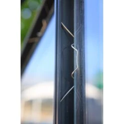 Serre De Jardin En Aluminium Laqué Gris Et Verre Trempé 8,88m² + Embase -Jardin Serre Boutique serre de jardin en aluminium laque gris et verre trempe 888m embase 5