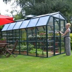 Serre De Jardin En PVC Et Polycarbonate 10,3m² Grand Gardener – Canopia By Palram -Jardin Serre Boutique serre de jardin en pvc et polycarbonate 103m grand gardener canopia by palram 4