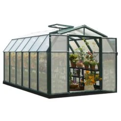 Serre De Jardin En PVC Et Polycarbonate 10,40m² Hobby Gardener – Canopia By Palram 23 Serre De Jardin En PVC Et Polycarbonate 10,40m² Hobby Gardener – Canopia By Palram -Jardin Serre Boutique serre de jardin en pvc et polycarbonate 1040m hobby gardener rion 10