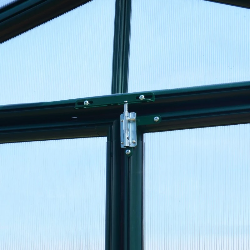 Serre De Jardin En PVC Et Polycarbonate 10,40m² Hobby Gardener – Canopia By Palram 8 Serre De Jardin En PVC Et Polycarbonate 10,40m² Hobby Gardener – Canopia By Palram – Image 6