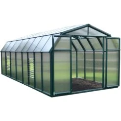 Serre De Jardin En PVC Et Polycarbonate 13,73m² Hobby Gardener – Canopia By Palram -Jardin Serre Boutique serre de jardin en pvc et polycarbonate 1373m hobby gardener rion 9