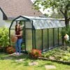 Serre De Jardin En PVC Et Polycarbonate 6,65m² Eco Grow – Canopia By Palram -Jardin Serre Boutique serre de jardin en pvc et polycarbonate 665m eco grow rion