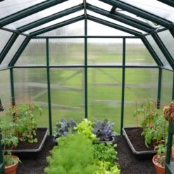 Serre De Jardin En PVC Et Polycarbonate 7,07m² Hobby Gardener – Canopia By Palram -Jardin Serre Boutique serre de jardin en pvc et polycarbonate 707m hobby gardener rion 10