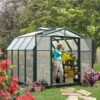 Serre De Jardin En PVC Et Polycarbonate 7,07m² Hobby Gardener – Canopia By Palram -Jardin Serre Boutique serre de jardin en pvc et polycarbonate 707m hobby gardener rion